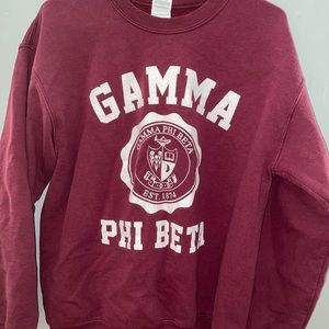 Gamma Phi Beta Crest CrewNeck Sweatshirt - M